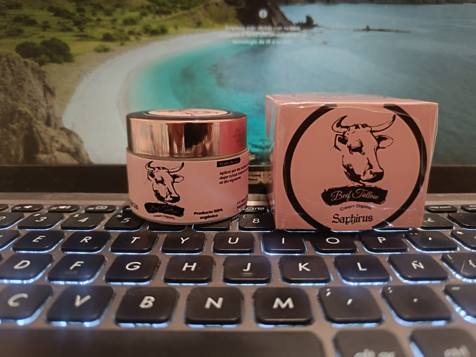 🧴 SEBO DE RES – CREMA NATURAL PARA TU PIEL