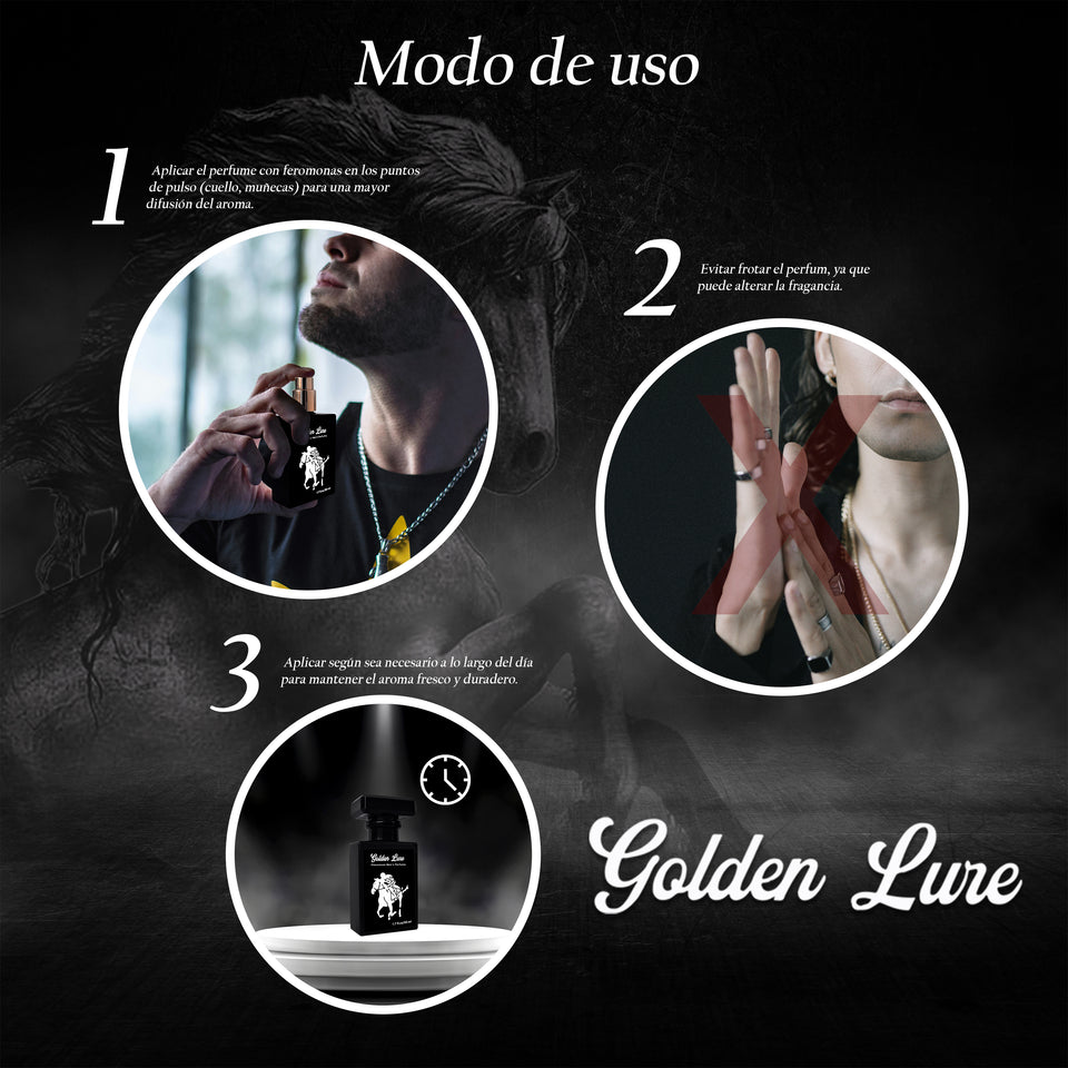 GOLDEN LURE -perfume de feromonas