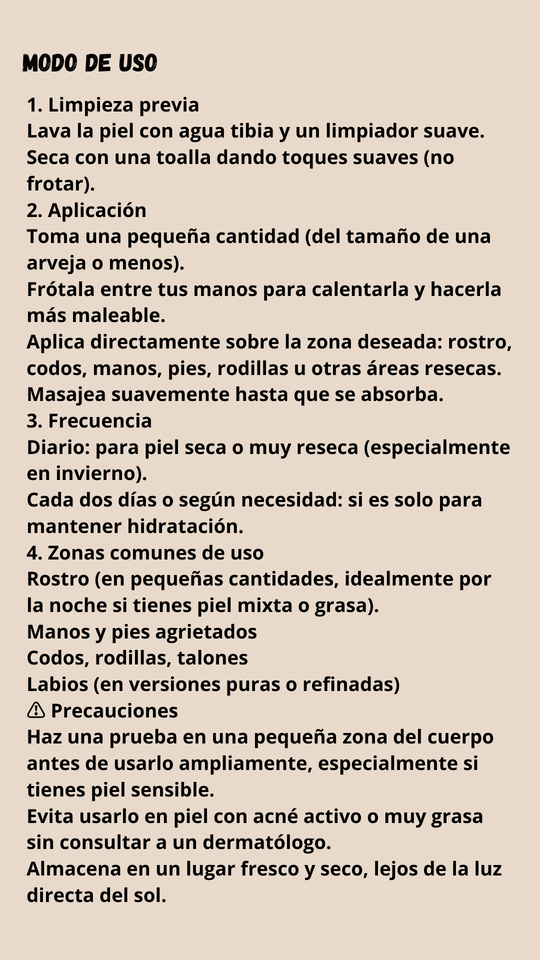 🧴 SEBO DE RES – CREMA NATURAL PARA TU PIEL