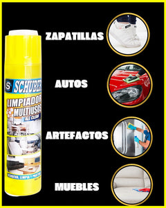 Limpiador Multiusos Schubert De 650ml Limpia Autos,