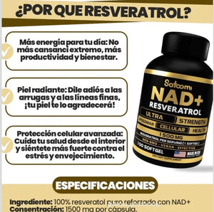 NAD + RESVERATROL BLACK